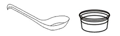 Spoon and cup